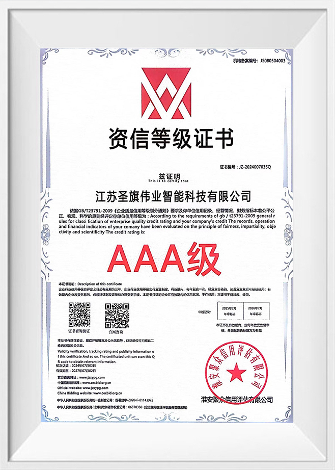 Certificato di rating del credito